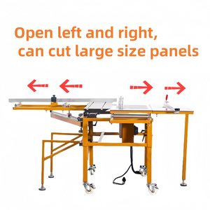 2025 newfashioned trang trí nội thất Hội Đồng Quản trị chính xác Saw di động Bảng điều chỉnh Saw Máy Rocker cánh tay trượt bảng Saw di động máy cưa - Product Image 5