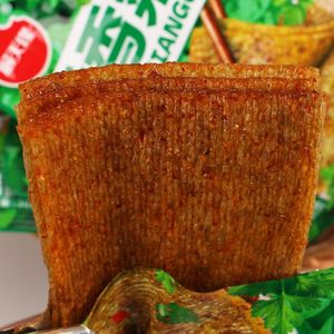 Tiao Picante Especialidad <span class=keywords><strong>de</strong></span> Hunan, China, <span class=keywords><strong>Sabor</strong></span> <span class=keywords><strong>de</strong></span> <span class=keywords><strong>la</strong></span> Infancia, Aperitivos <span class=keywords><strong>de</strong></span> Carne Exóticos Picantes, Bolsa <span class=keywords><strong>de</strong></span> 20g, Textura Semi-Suave - Product Image 2