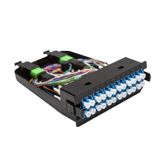 Fiber Optic Product MPO/MTP LGX Box 12 24 Fiber Core LC MPO Cassette Box Single Mode OM2 OM3 MPO MTP Modular Cassette