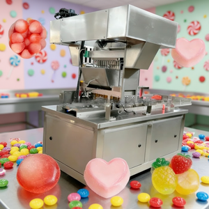 Machine automatique de fabrication de bonbons durs solides à la gélatine, fourrés, 50 unités par minute - Product Image 1