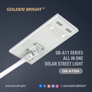 Farola Solar Exterior Impermeable Golden Bright de 50W LED con Panel Solar GB-A1104 - Product Image 4