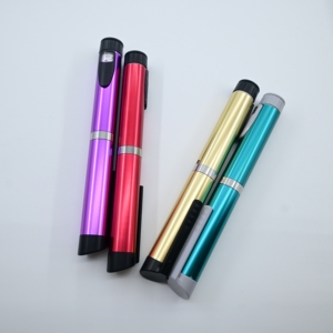 Precision Machined Metal Reusable Injection <b>Pen</b> Fit 3ml Glass Cartridge Adjustable Dose Refillable Smooth Push Metal Dose <b>Pen</b> - Product Image 2