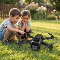 Drone à double caméra avec positionnement par flux optique, multifonctionnel, pour la photographie aérienne, avion RC de niveau débutant