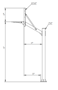 Cerceau d'entraînement <span class=keywords><strong>de</strong></span> basket-ball bon marché <span class=keywords><strong>en</strong></span> Chine <span class=keywords><strong>but</strong></span> <span class=keywords><strong>de</strong></span> basket-ball <span class=keywords><strong>de</strong></span> 60 pouces avec poteau et support <span class=keywords><strong>de</strong></span> basket-ball <span class=keywords><strong>en</strong></span> acier - Product Image 5