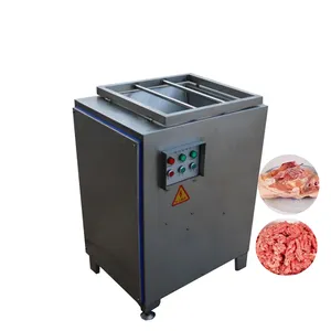 Electric commercial meat mincer to process meat or bone chicken