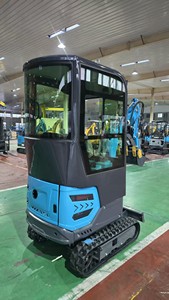 Miniexcavadora SOLREIGN XN-13 <span class=keywords><strong>de</strong></span> 750 kg, 1 tonelada, motor YANMAR, peso operativo <span class=keywords><strong>de</strong></span> 1300 kg, excavadora con cabina, <span class=keywords><strong>retroexcavadora</strong></span>, certificación CE, EPA, OEM, flota <span class=keywords><strong>de</strong></span> alquiler - Product Image 6