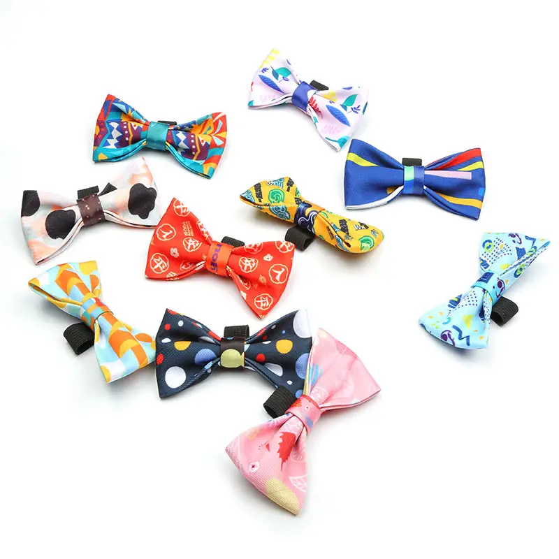 Красочный галстук-бабочка для домашних животных, галстук-бабочка для собак, галстук-бабочка для кошек, супер милый бант для кошек