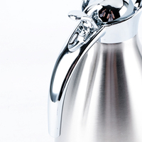 Termos Stainless Steel Botol Panas dan Dingin, Termos Teko Kopi Tahan Karat