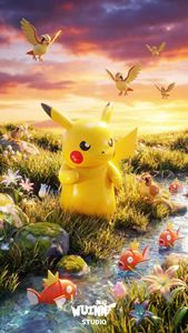 YQ Wholesale Pokémon Figurines d'action et pins originaux en boîtes mystères, Art fan japonais amusant, Scellé, Premium, Boîte mystère - Product Image 4