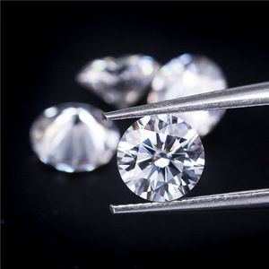 Diamante de Moçambique, Diamante en Bruto, En Stock, Moissanita Súper Blanca EF, Piedras Sueltas, Un Certificado, Código de Identificación, Pasa el Probador de Diamantes - Product Image 3