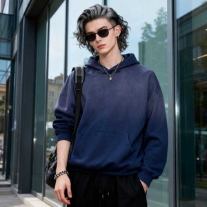 TKAN334D Custom Digital Printing Men's Winter Oversize Heavyweight 100% Cotton French Terry Vintage <b>Acid</b> Wash <b>Drop</b> Shoulder - Product Image 1