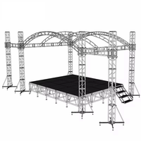290*290 grand système de levage de botte de toit de scène de concert en aluminium