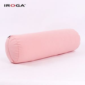 Iroga fitness Venta al por mayor Extraíble Zafu <span class=keywords><strong>Yoga</strong></span> Meditación Bolster Almohada Cojín Relleno De Alforfón PP algodón - Product Image 5