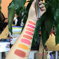 Stylo blush liquide de marque privée, 8 teintes, fini naturel, longue tenue, blush pour les joues avec applicateur éponge