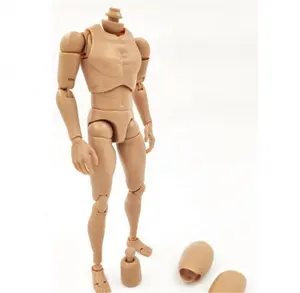 OEM Custom 3D Nude Model Plastic Joint Action Figure Movable Body