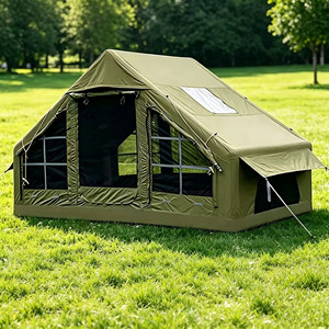 Tenda da Campeggio Gonfiabile di Lusso Grande con Finestre in Rete Traspirante per Riunioni di <span class=keywords><strong>Gruppo</strong></span>, Siti Esterni e Campeggi - Product Image 4