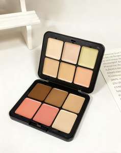 Paleta de Corrector Mineral de Cobertura Total en Estuche de Hierro con 12 Tonos y Logotipo Personalizado, la Mejor Crema Vegana de Marca Privada para Todo Tipo de Piel - Product Image 4