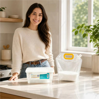 Boîte absorbante d'humidité en chlorure de calcium rechargeable avec conception brevetée OEM ODM