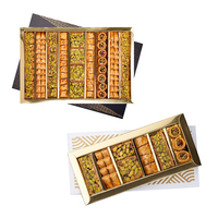 Vente en gros carton de pâtisserie baklava boîtes de bonbons vides personnalisées pour l'emballage