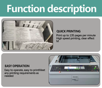 Duplicateur numérique 130ppm, imprimante jet d'encre remise à neuf pour Ricoh DD4450 DD4440, machine couleur papier A3 tout-en-un à grande vitesse
