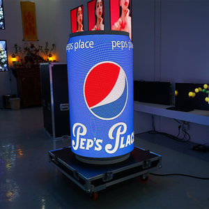 Màn hình quảng cáo LED trong nhà hình lon bia tùy chỉnh với thiết kế dịch vụ phía trước, tường video sáng tạo kiểu lon bia dành cho quán bar - Product Image 6