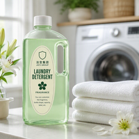 Lessive liquide, produits de nettoyage, parfum longue durée, fraîcheur menthe, bidon à longue poignée