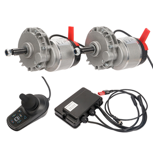 Kit Motore Elettrico Brushless DC 24V 150/200W ad Alta Affidabilità per Sedia a Rotelle con Driver e Joystick - Product Image 1
