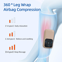 Pressothérapie Pompe DVT Thérapie par compression d'air Bottes de récupération Masseur de pieds et de jambes pour la circulation et la relaxation