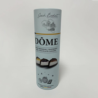 Matériaux recyclés écologiques Tube cylindrique de qualité alimentaire Boîte de papier d'emballage de luxe en carton avec logo personnalisé Cadeau sachet de thé café