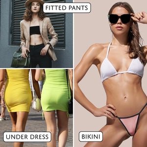 FOXA Paquete de 12 Tangas de Hilo para Mujer, Suaves como la Mantequilla, Sin Costuras Visibles - Product Image 2