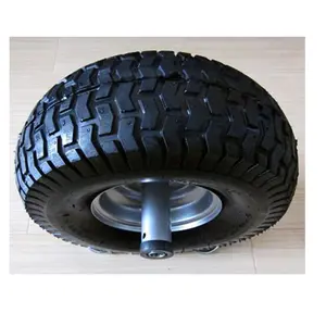 13英寸橡胶轮气动轮胎轮 5.00-6 具有超级摩擦