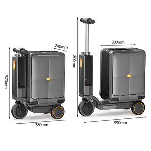 <span class=keywords><strong>Maleta</strong></span> <span class=keywords><strong>Scooter</strong></span> Inteligente Motorizada de 20'' con Asiento, Equipaje de Mano con Ruedas, <span class=keywords><strong>Scooter</strong></span> <span class=keywords><strong>para</strong></span> Viajes - Product Image 4