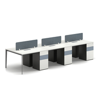 Meubles de bureau commerciaux de conception moderne Bureau d'ordinateur extensible debout Poste de travail pour utilisation au bureau