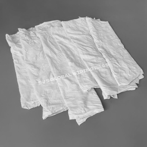 100% Cotton Rags <b>Wiping</b> Cloth White Tshirt Rags Cotton Rags White Cotton Waste RagsCloth for Cleaning - Product Image 1