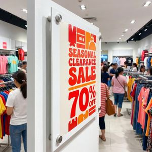Panneau publicitaire promotionnel en feuille de Celuka durable, mousse PVC haute densité, enseigne de magasin personnalisée avec <span class=keywords><strong>impression</strong></span> UV pour affichage en magasin - Product Image 2