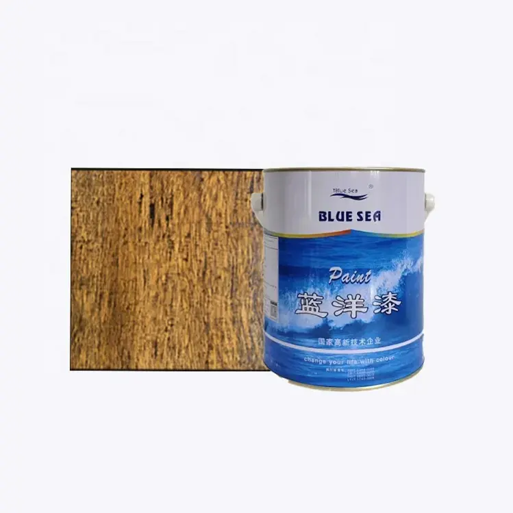Easy Maintenance de secagem rápida pintura de madeira revestimento óleo madeira mancha pintura amarelo madeira mancha exportadores