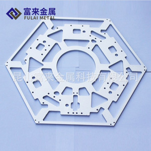 Construction <b>Machinery</b> Parts Sheet Metal Component Electroplated Zinc Carbon Steel Cut Customizable - Product Image 3