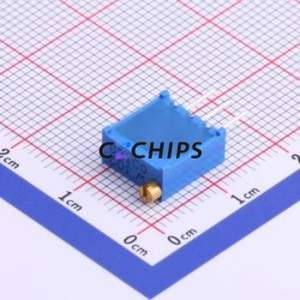 Resistencia Ajustable/Potenciómetro 3296W-1-302LF SIP-3P, 9.5x4.8mm, Resistencia de 3kOhm, 10%, 500mW, 25 - Product Image 2