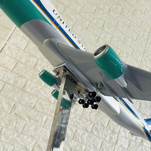 Maquette d'avion en résine B747-200 <span class=keywords><strong>Air</strong></span> Force <span class=keywords><strong>One</strong></span> à l'échelle 1:70, modèle de sol de 100 cm pour hall d'exposition d'aviation, artisanat à grande échelle - Product Image 6