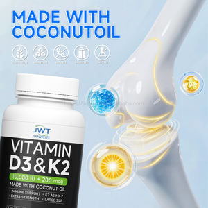 Venta al por Mayor y Procesamiento OEM de Cápsulas Dos en Uno de Vitamina D3+K2 de Fábrica Directa en Stock - Product Image 3