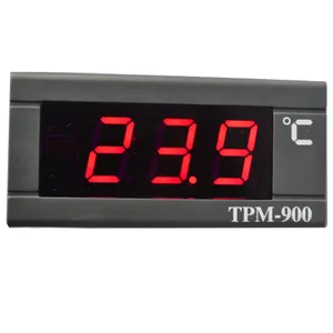 TPM-900จอแสดงผล LED ในร่มหรือกลางแจ้งตู้เย็น/ตู้แช่แข็ง/ตู้เย็นดิจิตอลเทอร์โมมิเตอร์