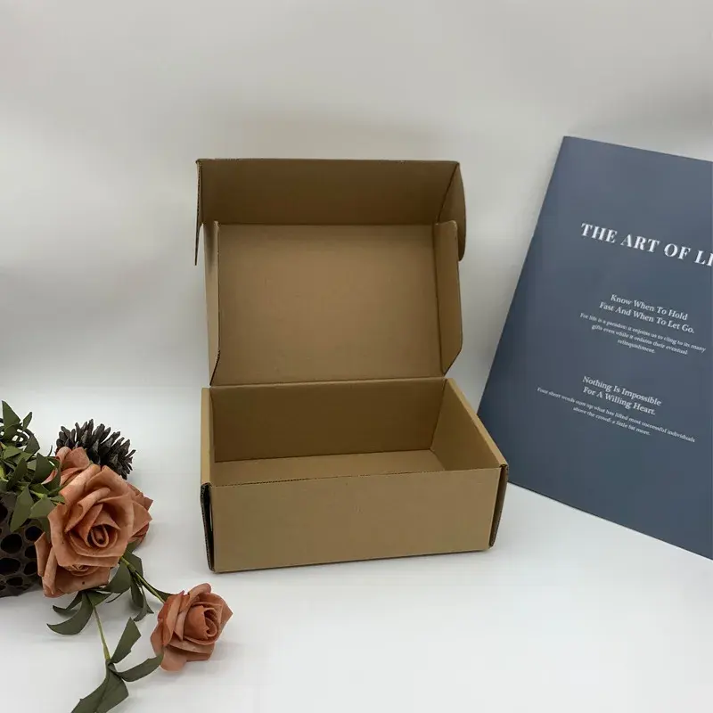 Складная картонная упаковочная коробка для одежды