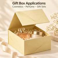 Boîte à bougies à fermeture magnétique haut de gamme, boîte cadeau en carton gaufré personnalisée pour bougies parfumées pour la maison