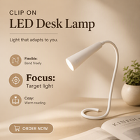 Lampe de table décorative moderne et créative, pliable, réglable, avec port USB, pour bureau d'étude, chevet, chambre et salon