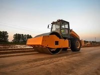 Compacteur de sol hydraulique professionnel CLG6614E de 14 tonnes, rouleau vibratoire pour routes, nouvelle conception