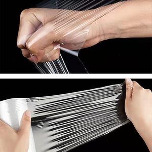 Chuzhong USA Stock Factory Price LLDPE <b>Pallet</b> <b>Wrap</b> Stretch Film Soft Casting Moisture Proof 12-25mic Thickness 300% Elongation - Product Image 2