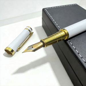Business Luxury Metal Fountain <b>Pen</b> Elegant <b>Pen</b> Signature <b>Pen</b> with Custom logo Writing Diameter 0.38mm for Corporate Gifting - Product Image 2