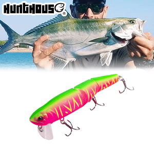 Leurre de pêche à longue portée pour la pêche en surface, avec plusieurs yeux 3D, type minnow - Product Image 5
