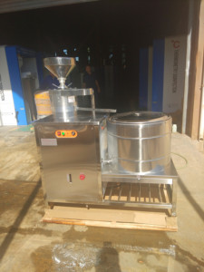 Máquina pequeña de tofu y leche de soja para cocinar y moler cuajada de frijol para la preparación de alimentos, nueva máquina de tofu y cocción de cuajada de frijol para preparación de alimentos - Product Image 6