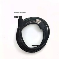 Câble USB-C en PVC entièrement plastique de 3,15 m, directement de l'usine, pour téléphones portables et écouteurs, charge rapide et transfert de données